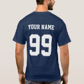 チーム名 選手名 背番号 Tシャツ (裏面)