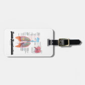 チーム呼吸(呼吸器) ラゲッジタグ (正面横)