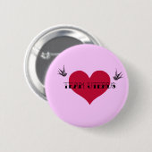 チーム子宮ボタン 缶バッジ (正面&裏面)