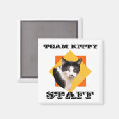 チーム子猫スタッフ マグネット (正面/裏面)