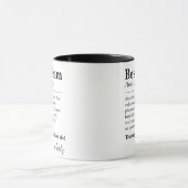 チーム定最高の義の同僚ボス事務所 マグカップ (中央)