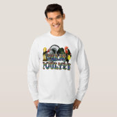 チーム家禽 Tシャツ (正面フル)