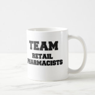 チーム小売りの薬剤師 コーヒーマグカップ