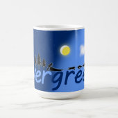 チーム常緑樹のマグ コーヒーマグカップ (中央)