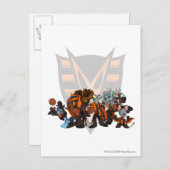 チーム幽霊のよく出るウッズグループ ポストカード (正面/裏面)