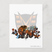 チーム幽霊のよく出るウッズグループ ポストカード (正面)