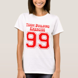 チーム建物エクササイズ99 Tシャツ