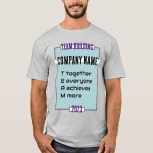 「チーム建物チャンピオンズ」 Tシャツ