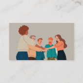 チーム建物チームワーク 名刺 (裏面)