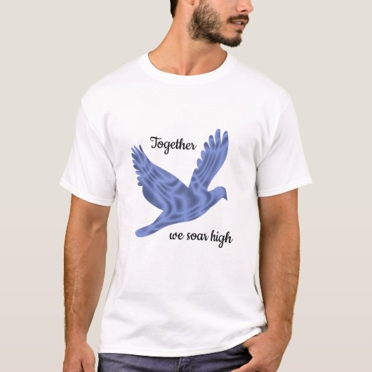 チーム建物前向き従業員ビジネスパーク Tシャツ (正面)