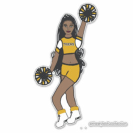 チーム応援のシールを黄色/白/黒に追加 シール