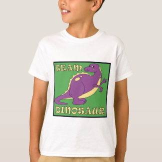 チーム恐竜の子供のTシャツ Tシャツ