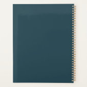 チーム感動的オフィススタッフ企業の プランナー手帳 (裏面)