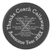 チーム感謝してい名付きホッケーコーチ アイスホッケーパック (正面)