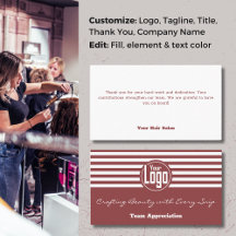 チーム感謝エレガンス：髪のサロンありがとう
