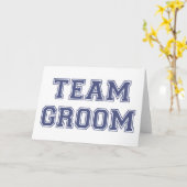 チーム新郎 カード (黄色い花)