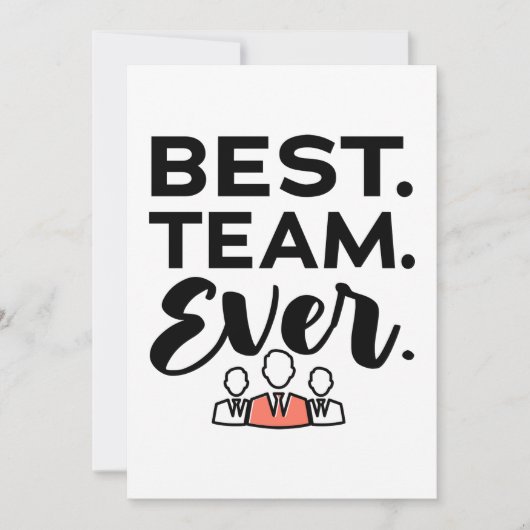 チーム最高のは常に、従業員へのチームギフト (正面)