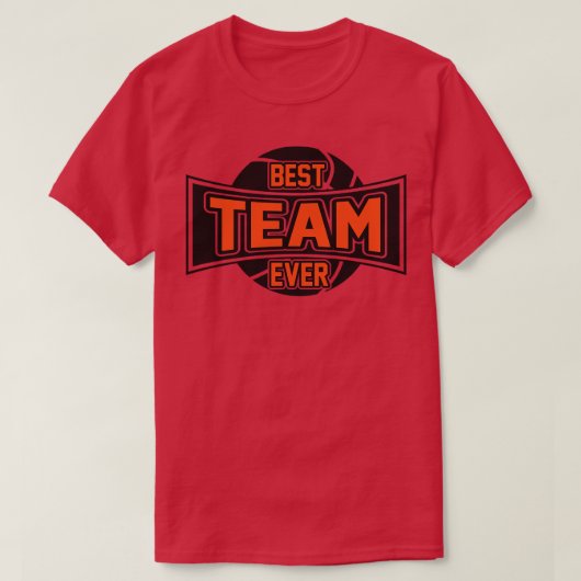 チーム最高のは常に Tシャツ (デザイン正面)