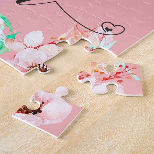 チーム最高のエバーオフィスのチームワークやる気を起こさせる引用文 ジグソーパズル (側面)