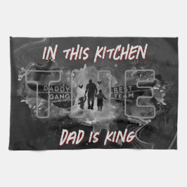 チーム最高のチーム キッチンタオル