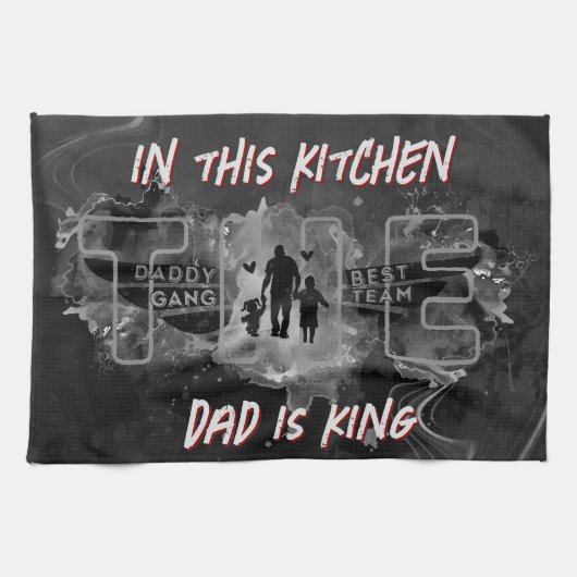 チーム最高のチーム キッチンタオル (横)