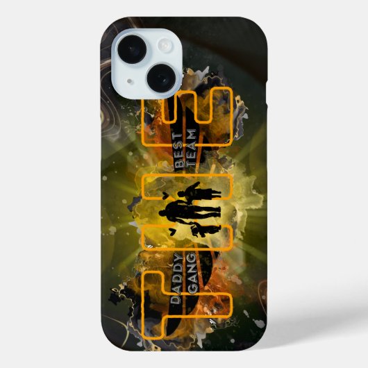 チーム最高のチーム Case-Mate iPhoneケース (裏面)