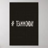 チーム月曜日 ポスター (正面)
