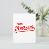 チーム泌尿器科医 ポストカード (スタンド正面)