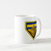 チーム無くなった砂漠のロゴ コーヒーマグカップ (正面右)