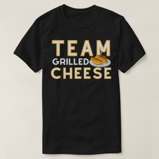チーム焼きチーズ Tシャツ (デザイン正面)