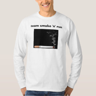チーム煙「n」の操業 tシャツ