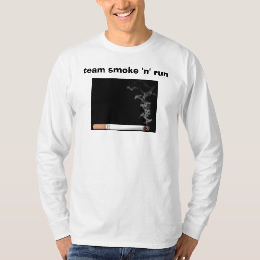 チーム煙「n」の操業 tシャツ (正面)