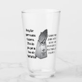 チーム祈のチャンスのために。すべての忠実な人 タンブラーグラス (正面)