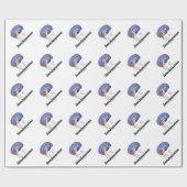 チーム神経科学(頭脳の解剖学の態度) ラッピングペーパー (フラット)