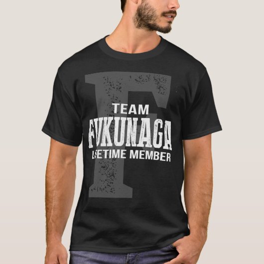 チーム福永ライフタイムメンバー Tシャツ (正面)