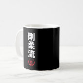 チーム空手五重流宇佐国旗マルティ日本のー コーヒーマグカップ (正面左)