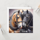 チーム素晴らしウマ記念日 カード (正面/裏面インサイチュ)
