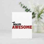 チーム素晴らし ポストカード (スタンド正面)