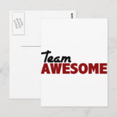 チーム素晴らし ポストカード (正面/裏面)