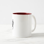 チーム縄製造者200 ツートーンマグカップ (正面右)