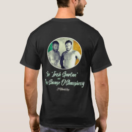 チーム背部を持つo'shaughnessy戦いのワイシャツのアイルランド語 tシャツ