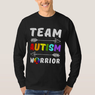 チーム自閉症の戦士の自閉症の認識ママau tシャツ