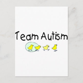 チーム自閉症（チックス） ポストカード
