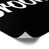 チーム花嫁チーム花婿Tee ポスター (角)