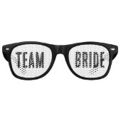 チーム花嫁パーティーサングラス レトロサングラス (正面)