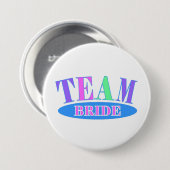 チーム花嫁-パーティーPin 缶バッジ (正面&裏面)