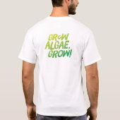 チーム藻シャツ Tシャツ (裏面)