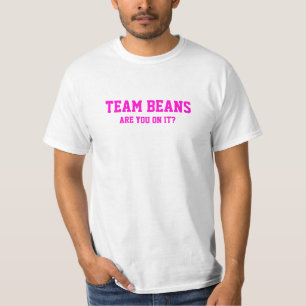 チーム豆はそれのですか。 Tシャツ
