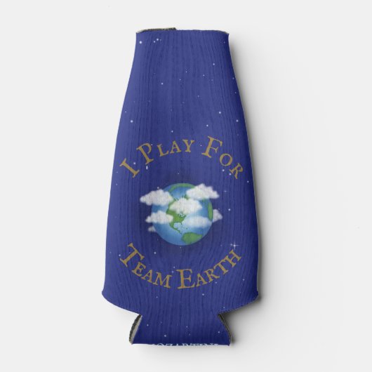 「チーム遊アースに向けて」カスタム認識度 ボトルクーラー (正面)