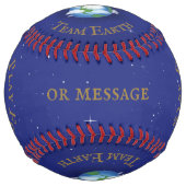 「チーム遊アースに向けて」グローバル行動カスタム ソフトボール (裏面)